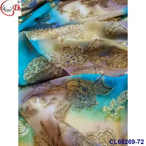 Rts Hochwertiges elegantes mehrfarbiges samtdirac gabasaar maqbal fransa wi sudan esisches kleid weicher stil lisami luxus design flowe