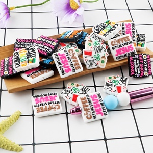 Gran oferta, libre de BPA, Grado Alimenticio, dentición de bebé, masticable, collar DIY, accesorios, animales, colores personalizados, dijes de silicona para bolígrafos - Product Image 5