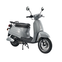 Scooter à essence populaire, économique en carburant, 50cc, 4 temps, refroidissement par air, EEC Euro5 EFI, frein à disque avant, frein à tambour arrière, réservoir de 5,4 L, pour les trajets quotidiens des adultes