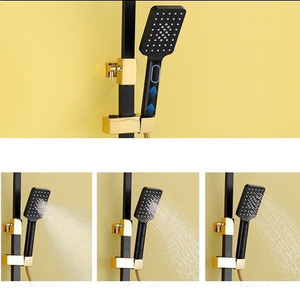 <span class=keywords><strong>Grifo</strong></span> mezclador <span class=keywords><strong>de</strong></span> Oro Negro Sistema <span class=keywords><strong>de</strong></span> <span class=keywords><strong>ducha</strong></span> <span class=keywords><strong>de</strong></span> baño frío y caliente <span class=keywords><strong>Grifo</strong></span> <span class=keywords><strong>de</strong></span> baño Juego <span class=keywords><strong>de</strong></span> <span class=keywords><strong>ducha</strong></span> termostática - Product Image 3