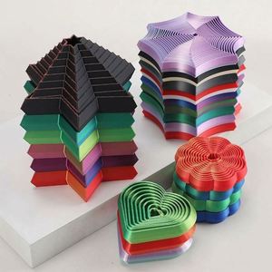 Luxury Edition Spiral Cone Fidget Toys Adults 3D Printed Premium <b>PLA</b> Sensory Fidget Set Custom Logo Stress Relief Gift Box - Product Image 2