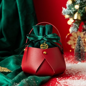 <span class=keywords><strong>ถุง</strong></span><span class=keywords><strong>ห่อ</strong></span>แอปเปิ้ล<span class=keywords><strong>ผล</strong></span><span class=keywords><strong>ไม้</strong></span>สำหรับวันหยุด, กระเป๋าหนังสำหรับห่อของขวัญในเทศกาลคริสต์มาสอีฟ - Product Image 5