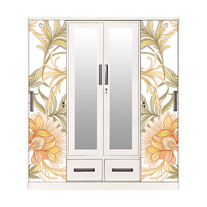 Almira acero Godrej hierro almirah armario Indonesia almirah 2 puertas armario con espejo <span class=keywords><strong>alacena</strong></span> Schrank credenza dolap - Product Image 2