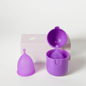 Caja de almacenamiento de plástico PP ecológica reutilizable de alta temperatura, esterilización por <span class=keywords><strong>microondas</strong></span>, copas menstruales, Comercio Exterior Popular - Product Image 6