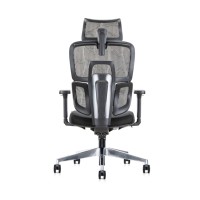 Conception de taille confortable Chaise multifonctionnelle dossier jusqu'à 137 degrés d'inclinaison Angle et mécanisme de fil réunion chaise de bureau en maille