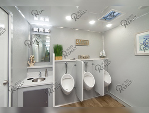 Readymade Sécurité Cabine Mobile Toilettes Extérieur Mobile Portable Toilette Remorque Mobile Portable Toilette Cabine De Douche À Vendre - Product Image 5