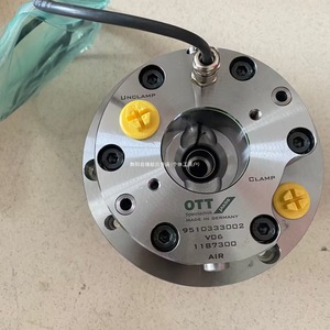 Mandrin pneumatique Ott JakoB 9510333002 Vd6, pince à air pour machine-outil industrielle - Product Image 1