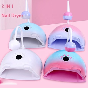 Nouveau Design Gel <span class=keywords><strong>Vernis</strong></span> <span class=keywords><strong>Vernis</strong></span> Machine De Durcissement Portable Câble USB Usage Domestique 2 EN 1 UV LED Lampe À Ongles Séchoir À Ongles - Product Image 1