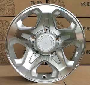Fabrieksgroothandel autovelgen vijf spaaks <span class=keywords><strong>16</strong></span> inch 5 gaten 5x150 lichtmetalen velgen personenauto velgen voor Toyota concave autovelgen - Product Image 1