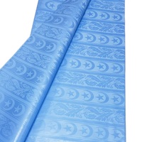 Tissu Jacquard Brocart Coton Bleu Mauritanien Bazin Riche Original Shadda 2026 – Fabricant de Textiles et Vêtements Africains