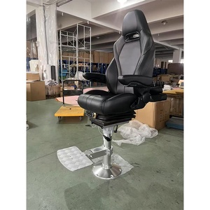 マリンカスタマイズカラーパイロットチェア折りたたみ式ボートキャプテンチェアアルミ台座付き - Product Image 4