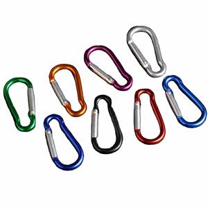 Fairy Gourd-Shaped Spring-<b>Clip</b> Hook LED Lig Aluminum Alloy Carabiner <b>for</b> Hiking <b>Water</b> <b>Bottle</b> Bag Luggage - Product Image 1