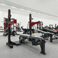 Banc de musculation inclinable et réglable de haute qualité 3-en-1 pour l'épaule, la poitrine et l'haltérophilie