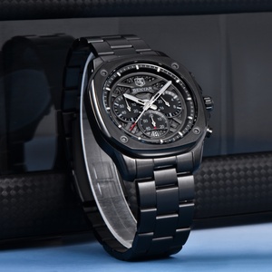 Montre de luxe pour homme BENYAR BY5222, nouvelle montre à quartz carrée de 43 mm, étanche à 30 m - Product Image 2