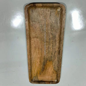 Plateau de service élégant en bois d'acacia écologique avec petits bols, finition polie, pour cadeaux d'affaires et toutes occasions - Product Image 1