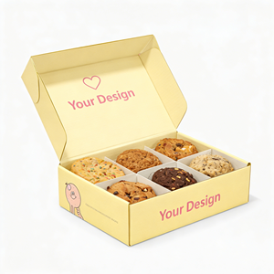 Luxury <b>Cookie</b> Packaging <b>Box</b> Magnetic Foldable Rigid Paper Gift <b>Box</b> for Biscuit - Product Image 6