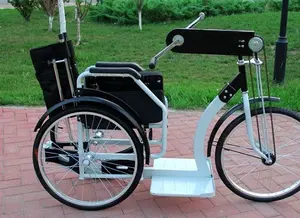 Nova bicicleta popular tipo handicapado triciclo bicicleta silla de ruedas elétrica para idosos