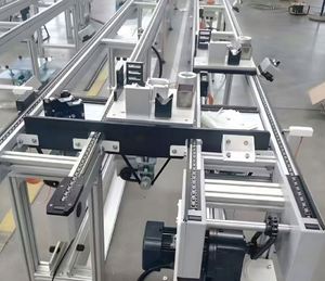 Precision Move Automatic Double Speed Chain Aluminium Profile Pallet Handling High-Speed Conveyors - Product Image 3