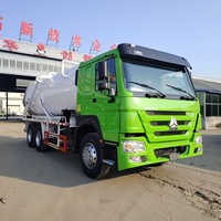Camión de Succión de Aguas Residuales Sinotruk Howo, Vehículo de Limpieza Móvil, Camión de Succión de Aguas Residuales Usado Howo en Venta