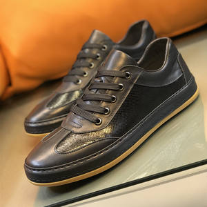 Chaussures montantes en cuir tendance 2024 pour hommes - Imperméables, rehaussantes, de haute qualité, style décontracté chic - Product Image 5