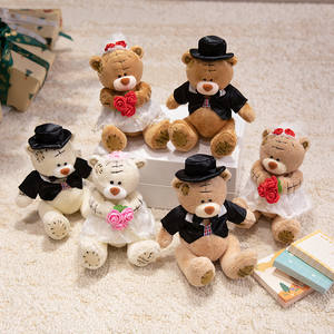 Juguete de peluche para niños, oso de peluche, muñeco de trapo, oso médico, muñeco de algodón PP, sombrero de peluche bonito de alta calidad y vestido, regalos de muñecas de animales - Product Image 2