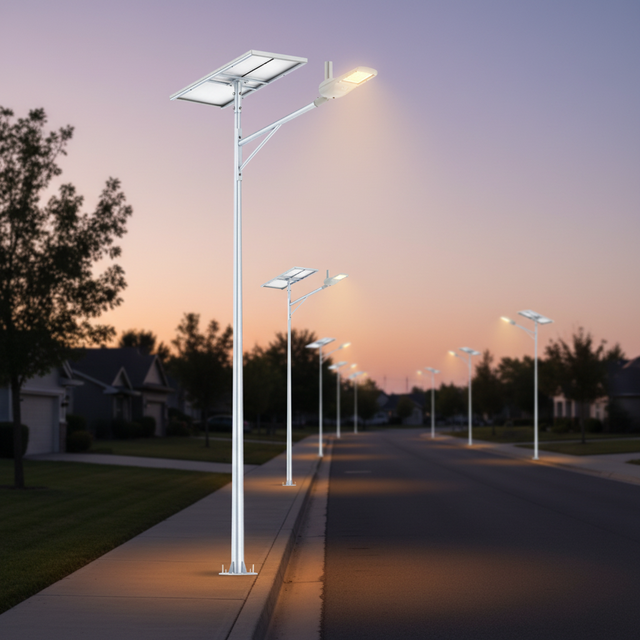 High Performance 100w Die-cast Aluminum Lamp Body Split Solar Street Lights Waterproof for Road Highway