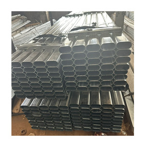 Telaio in Acciaio per Serra Agricola, Tunnel per Pomodori, Tubo Ovale in Acciaio, Tubo Metallico Zincato per Serre - Product Image 1