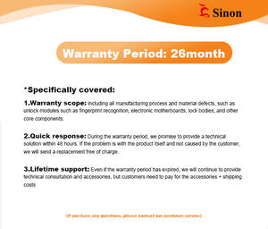 Cerradura de Puerta SINON Tuya con Reconocimiento Facial y Huella Dactilar, Habilitada para Wi-Fi, Desbloqueo Remoto por Aplicación Tuya, Construcción de Aleación de Aluminio - Product Image 4
