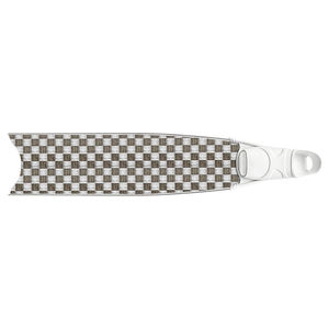 Aletas de surf de fibra de carbono de hoja larga ligeras con logotipo OEM para buceo libre y natación con logotipo personalizable - Product Image 1