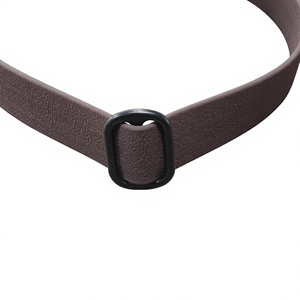 <span class=keywords><strong>Collar</strong></span> Ajustable para Perro con Recubrimiento de PVC Impermeable, Estilo <span class=keywords><strong>Biothane</strong></span>, Duradero, Inodoro, Fácil de Limpiar, con Anillo en D de Zinc para Perros Medianos y Grandes - Product Image 4