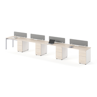 Bureau de travail modulaire de conception de bureau moderne personnalisable de fabricant de sortie d'usine
