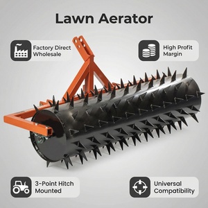 Aeratore per Prato <span class=keywords><strong>da</strong></span> 72 Pollici Montato su Trattore, Attacco a 3 Punti, per Ventilazione del Prato, Vendita Diretta dalla Fabbrica OEM - Product Image 2