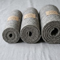 Tissu non tissé 100 % polyester ignifuge, aiguilleté, résistant à l'abrasion et à l'huile, tailles personnalisées disponibles