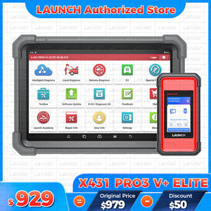 Launch profesional X431 PRO3 V + ELITE Pro3s + Elite <span class=keywords><strong>EURO</strong></span> PRO4 Obd 2 alat diagnostik truk mesin pemindai otomotif untuk mobil - Product Image 2