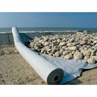 Géotextile non tissé à filament continu en PET haute résistance, directement de l'usine, pour la stabilisation des sols, le renforcement et la filtration