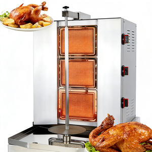Macchina Automatica Professionale a Gas per <span class=keywords><strong>Kebab</strong></span>/Grill, per Uso Domestico, Negozi di Alimentari, Hotel, Attrezzatura da Cucina per <span class=keywords><strong>Kebab</strong></span> con Motore Potente - Product Image 5