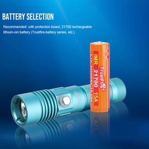 Linterna <span class=keywords><strong>de</strong></span> <span class=keywords><strong>Buceo</strong></span> LED <span class=keywords><strong>de</strong></span> Aleación <span class=keywords><strong>de</strong></span> Aluminio DV22 <span class=keywords><strong>de</strong></span> 2000 Lúmenes, IP68, Alcance Subacuático <span class=keywords><strong>de</strong></span> 117 m, Recargable con Batería 21700 - Product Image 6