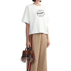 ขนาดใหญ่ฤดูร้อนTเสื้อผู้หญิงสีดําสบายๆหญิงเกาหลีStreetwear Tees Unisexพื้นฐานSolid Young Cool Tops - Product Image 5