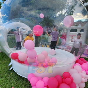 Noleggio migliori <span class=keywords><strong>vendita</strong></span> palloncini Bubble Jumping tenda trasparente gonfiabile casa gonfiabile della bolla della casa con fondo rimbalzante - Product Image 4