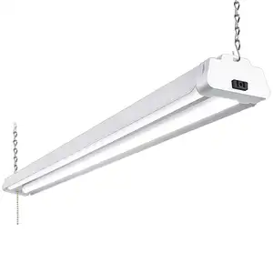 Luz led de pendurar para loja, de alta qualidade, 4ft, perfil de alumínio linkável, luz pingente led linear