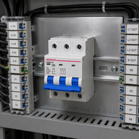Disjoncteur miniature MCB 16A 2A à montage sur rail DIN 1P 2P 4P, dispositif de protection électrique pour équipement de puissance