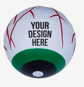 Jouets anti-stress en forme d'œil avec logo personnalisé, articles promotionnels marketing, cadeaux publicitaires - Product Image 1