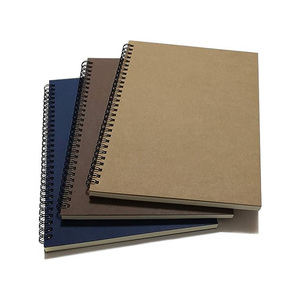 Print Spiral Binding Hardcover Notebook Exercise <b>Book</b> Promotion Custom Paper Cover 160 Pages Diary for School Writing - Product Image 2