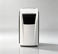 Climatiseur portable électrique Airwens 14000 BTU, refroidissement et chauffage, unité compacte, roues, télécommande