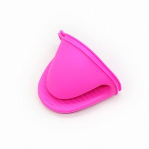 2 paires de mini-gants de four en silicone résistants à la chaleur pour la cuisine et la pâtisserie, avec logo OEM en silicone - Product Image 3