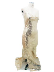 2021 Meilleures ventes Robe sexy dos nu à col en V Robes de soirée à paillettes pour femmes - Product Image 2