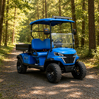 Voiturette de golf électrique nouvelle génération pour le quartier, avec options de couleurs flexibles et espace de rangement supplémentaire spacieux pour les courses d'épicerie
