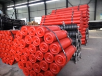 Rouleau de support en acier robuste SANS 1313 Standard pour l'exploitation minière sud-africaine, pour le transport de minerai d'or et de platine