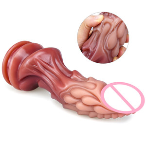<span class=keywords><strong>Dildo</strong></span> Vibrador Realista con Base de Ventosa Fuerte y Eje Texturizado con Venas para Uso con Manos Libres, <span class=keywords><strong>Dildo</strong></span> Monstruoso Seguro para el Cuerpo - Product Image 6