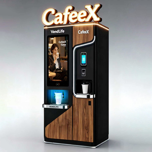 Fruit Beverage Dispensers Instant Coffee <b>Maker</b> Vending Machine Commercial Hot Coffee Dispenser Soybean Milk <b>Tea</b> Machine - Product Image 3
